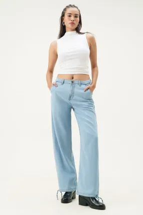 Seoul Breeze Denim Korean Pants