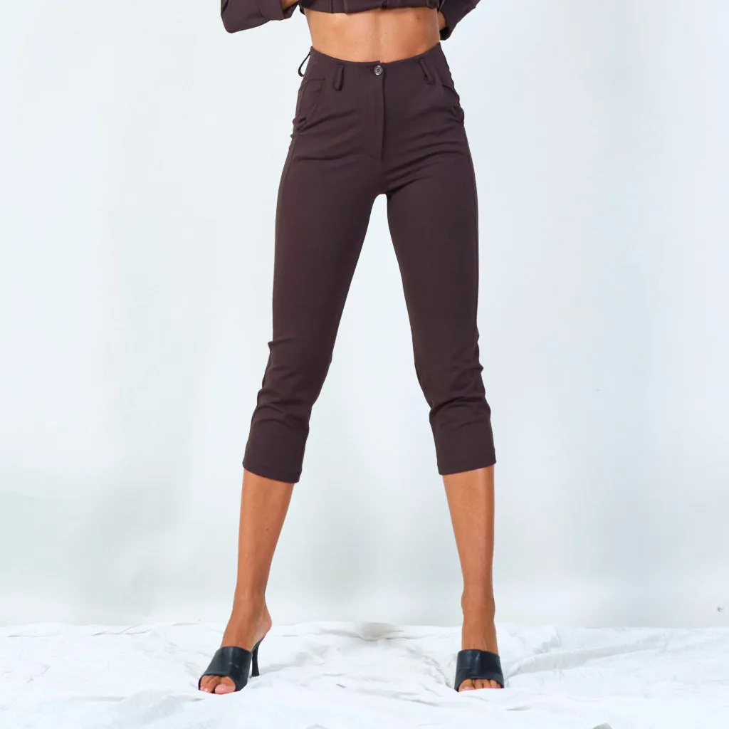 Slim-fit ankle-length pants wholesale