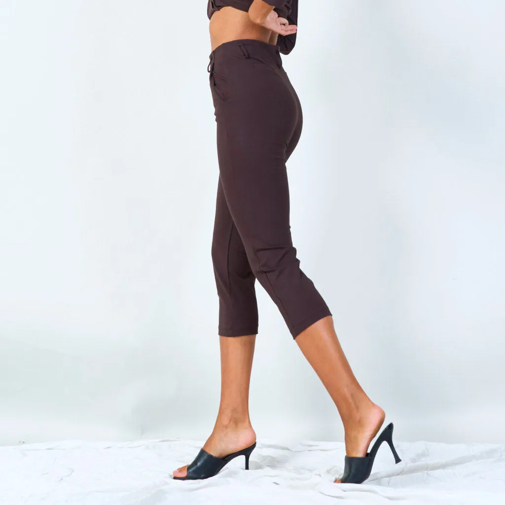 Slim-fit ankle-length pants wholesale