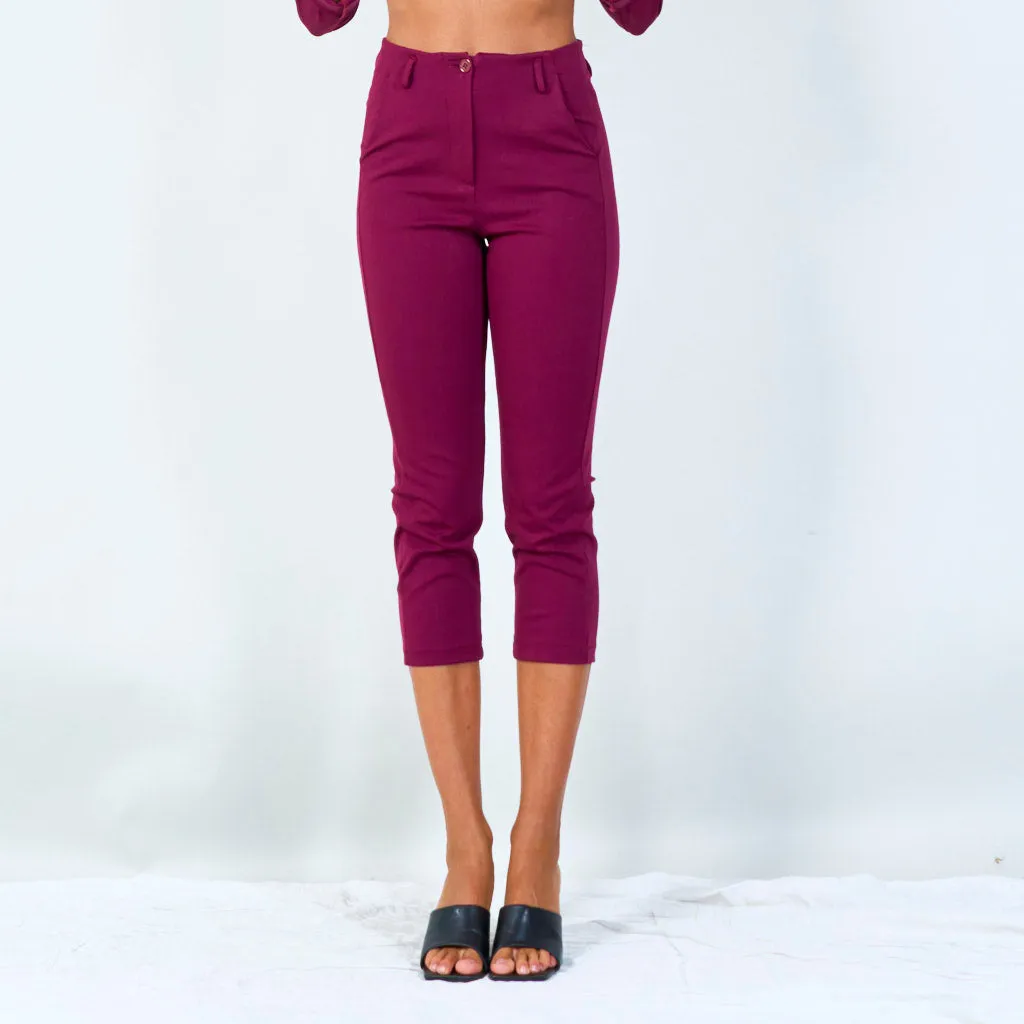 Slim-fit ankle-length pants wholesale