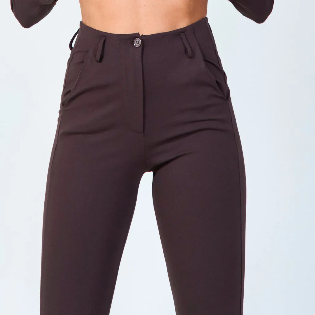 Slim-fit ankle-length pants wholesale