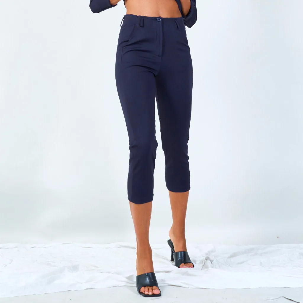 Slim-fit ankle-length pants wholesale