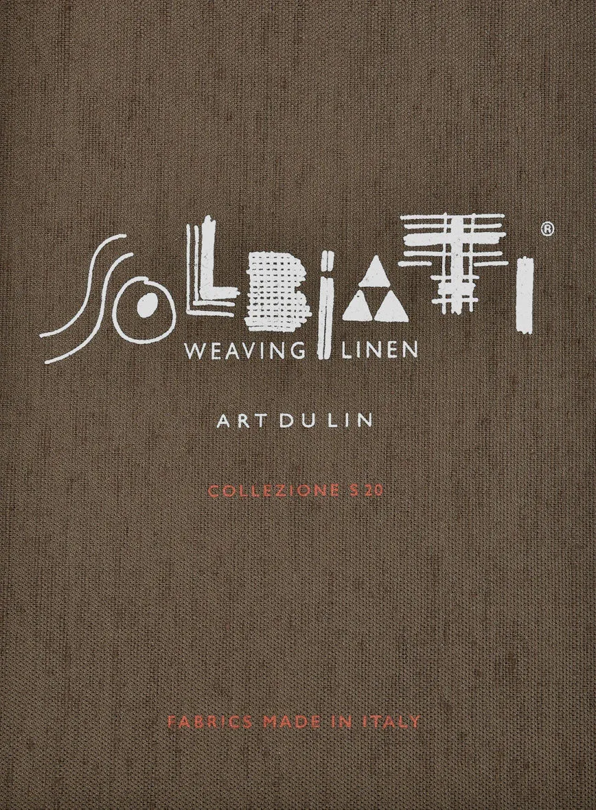 Solbiati Art Du Lin Light Beige Linen Pants