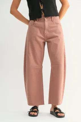 The Seamed Barrel Jean
