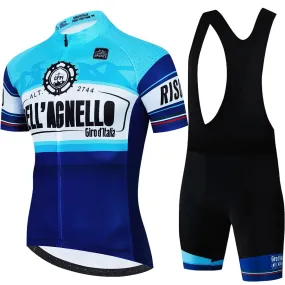 Tour De Giro D'ITALIA Cycling Mtb Men's Blouse Bike Costume Sports Set Pants Man Clothing Clothes Summer 2024 Jersey Tricuta Bib