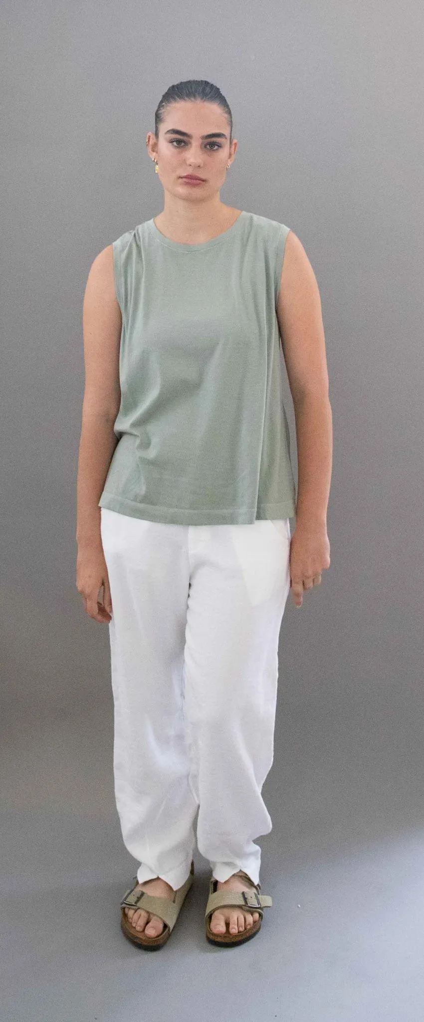 Transit Par Such Signature Pant in Off White
