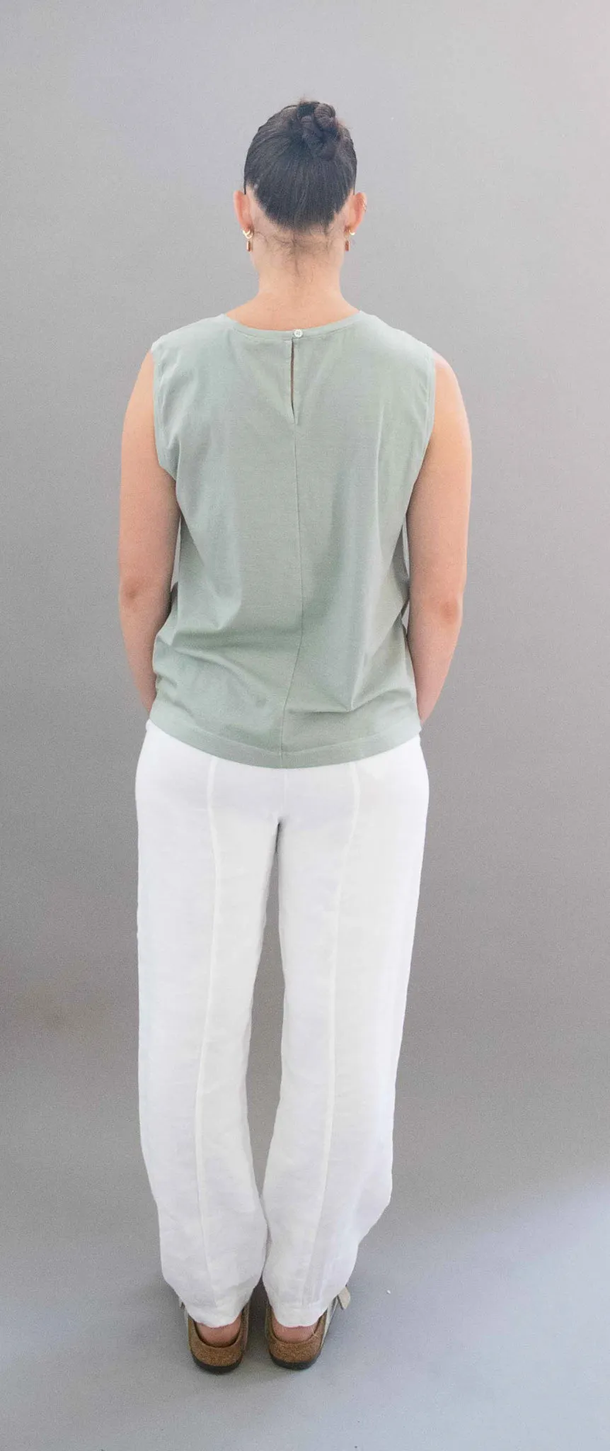 Transit Par Such Signature Pant in Off White