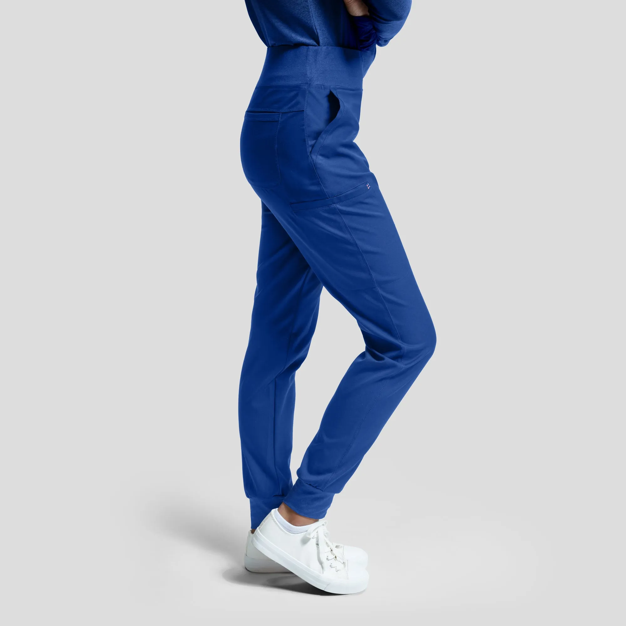 WB420 White Cross Vibe Women's Jogger Pants
