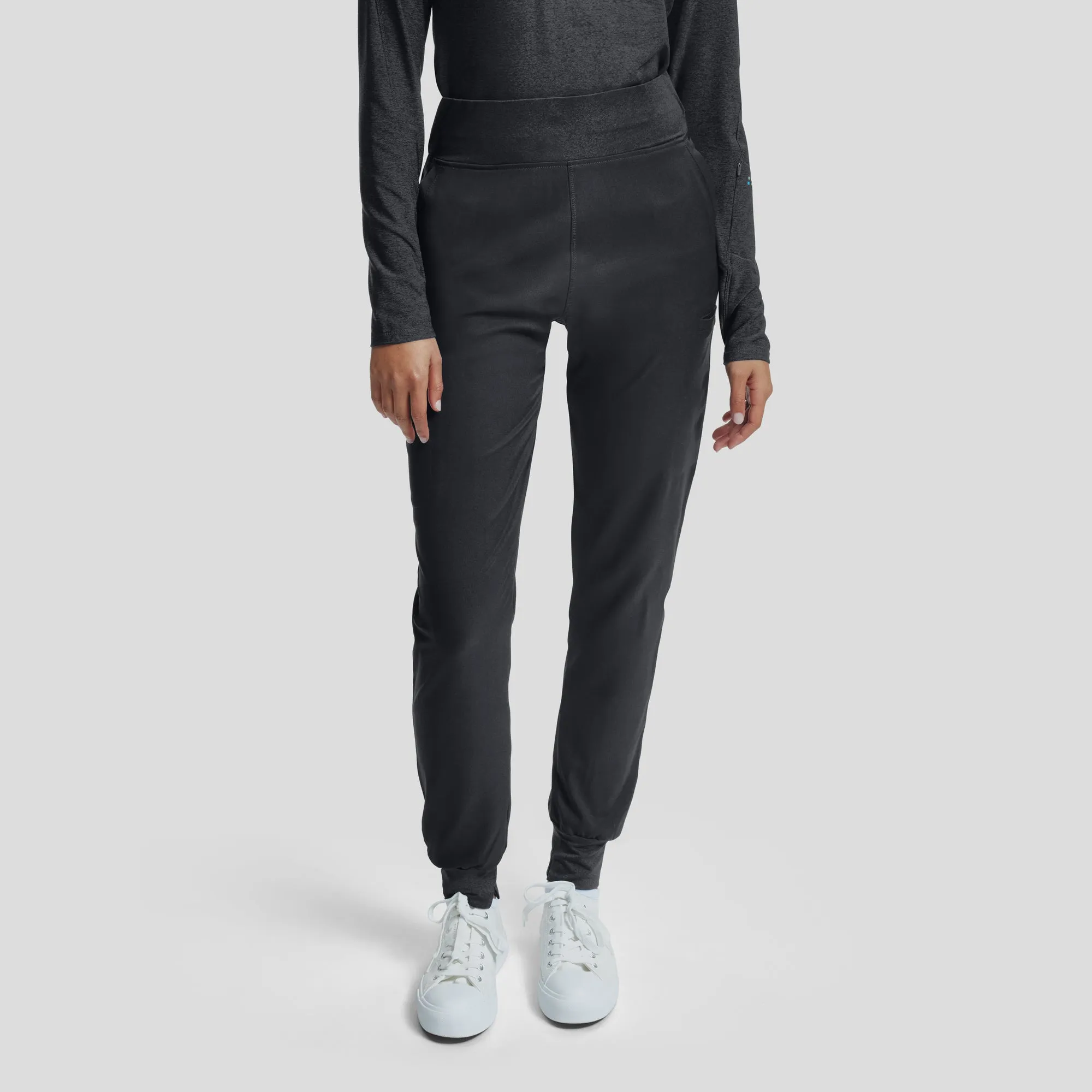 WB420 White Cross Vibe Women's Jogger Pants