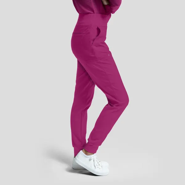 WB420 White Cross Vibe Women's Jogger Pants