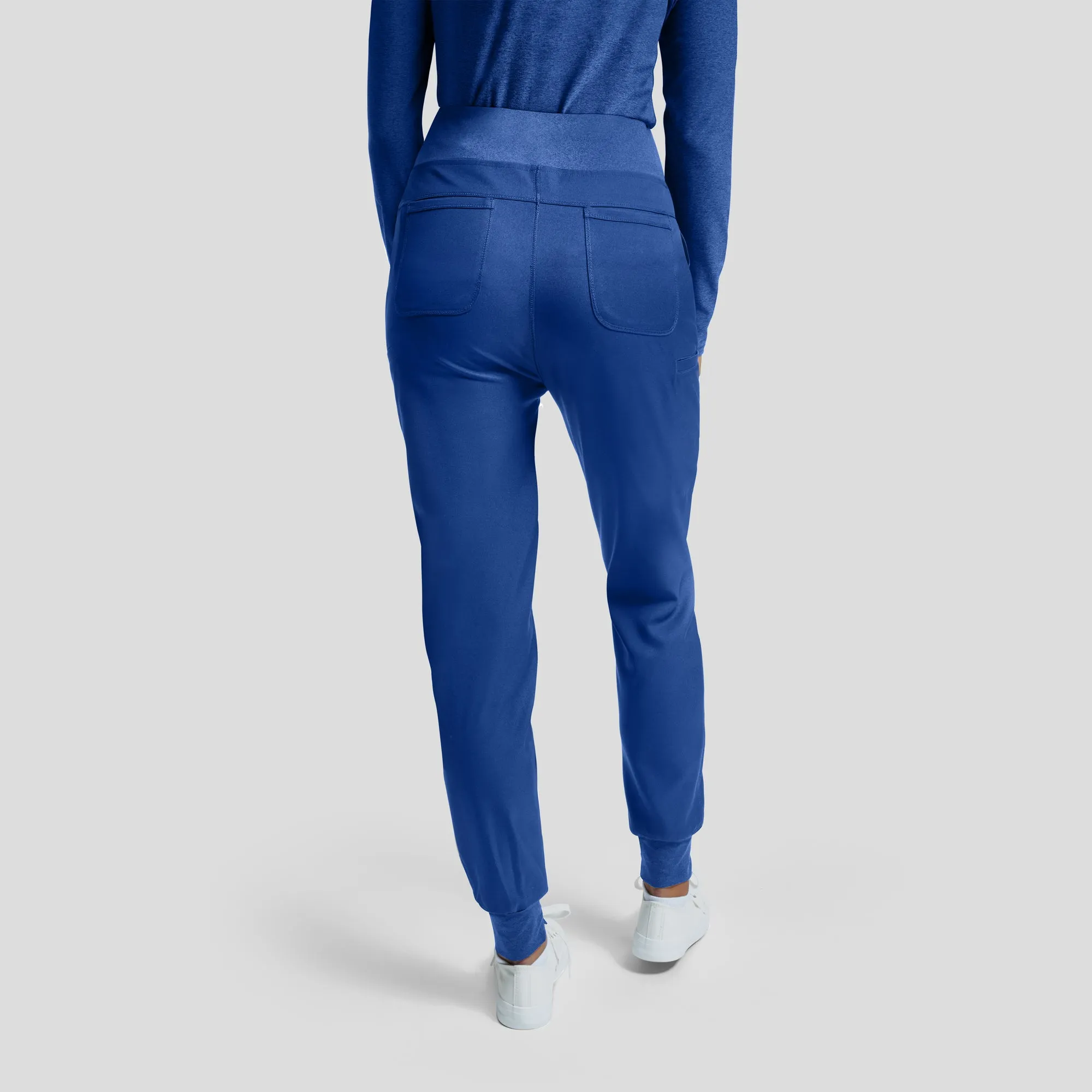 WB420 White Cross Vibe Women's Jogger Pants