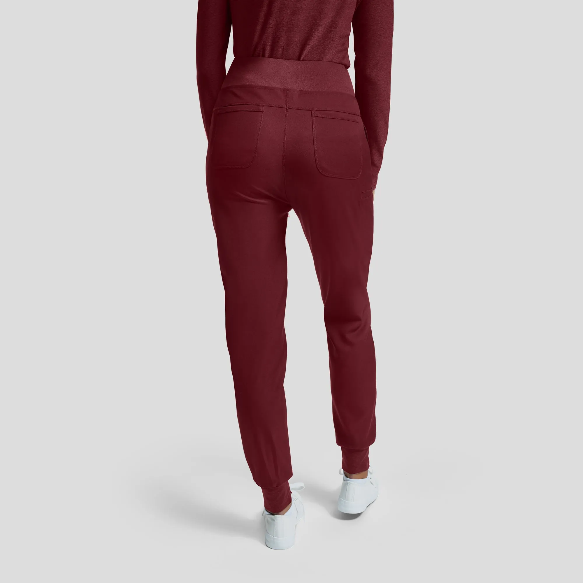 WB420 White Cross Vibe Women's Jogger Pants