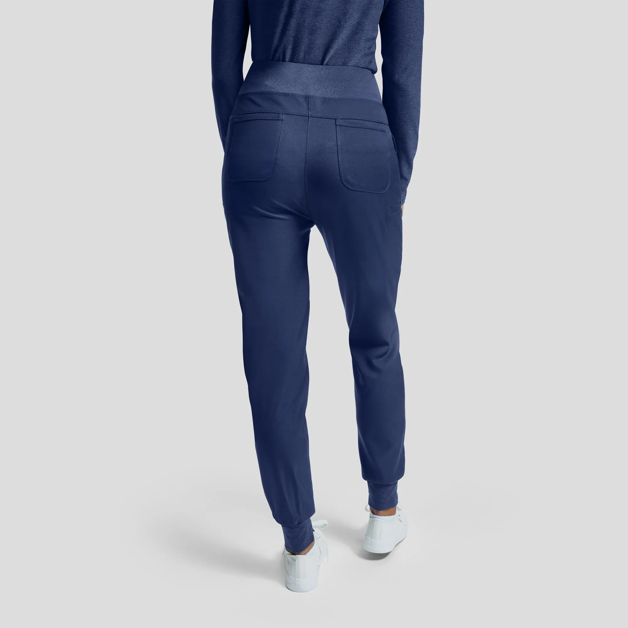 WB420 White Cross Vibe Women's Jogger Pants