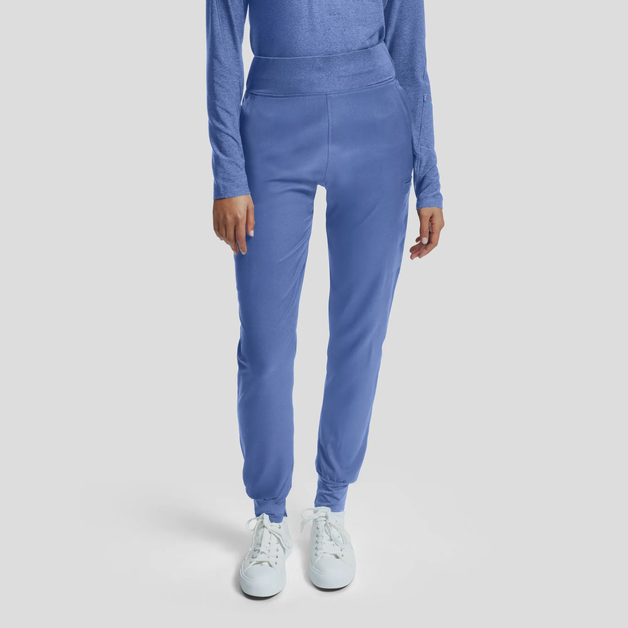 WB420 White Cross Vibe Women's Jogger Pants