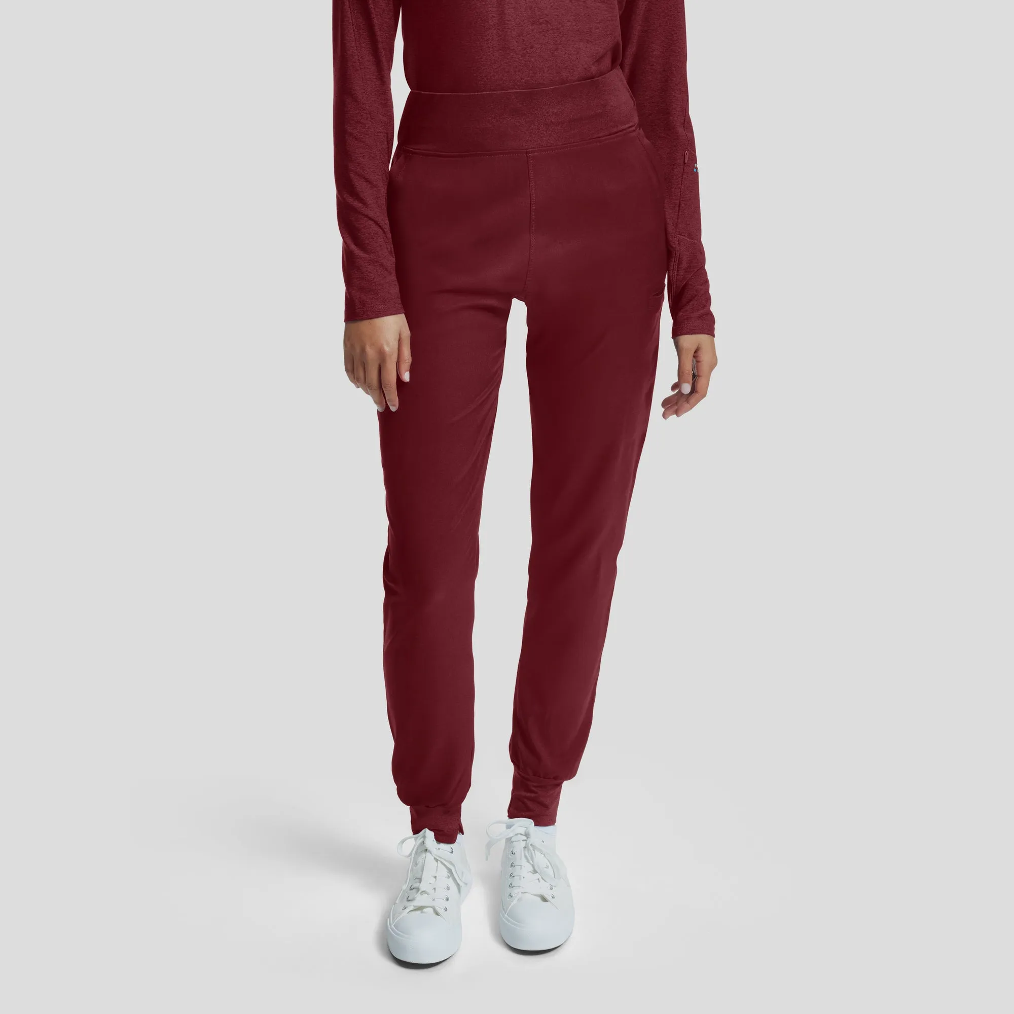 WB420 White Cross Vibe Women's Jogger Pants