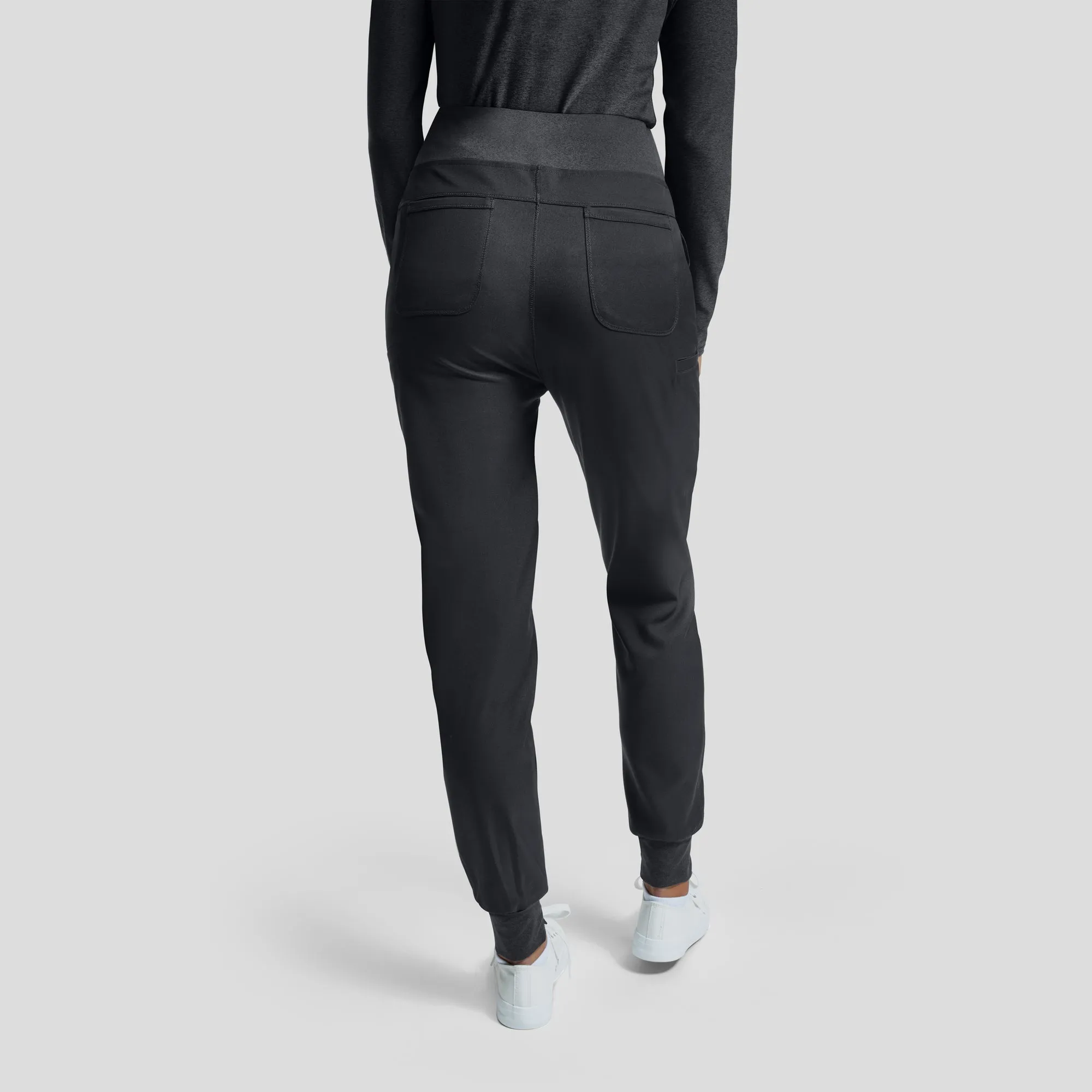 WB420 White Cross Vibe Women's Jogger Pants