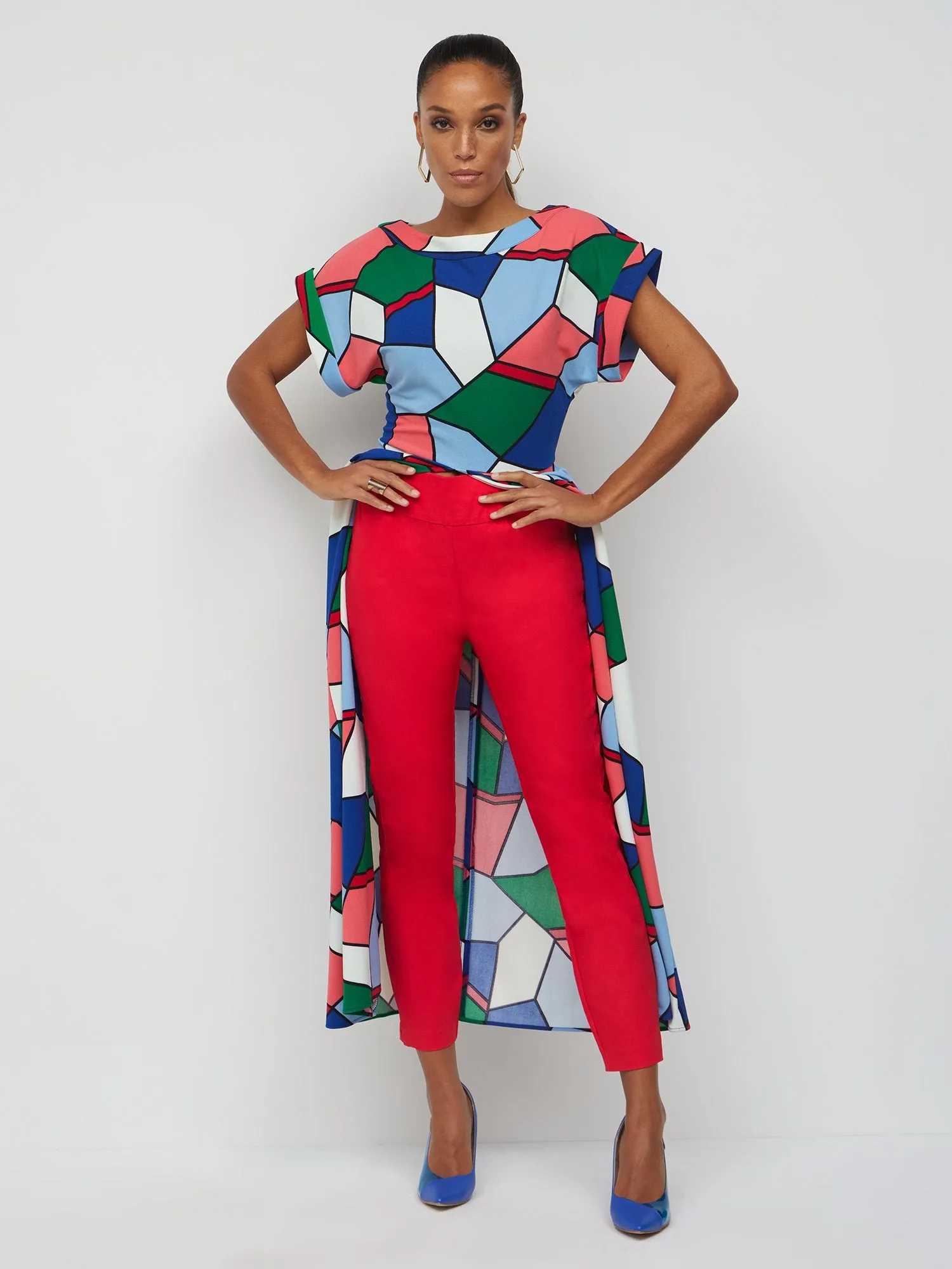 Whitney High Rise Slim Leg Ankle Pant