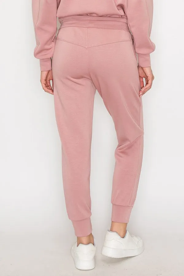Women’s Sporty Chic Scuba Joggers