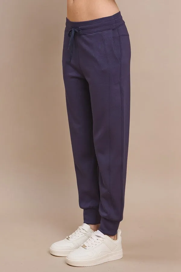 Women’s Sporty Chic Scuba Joggers