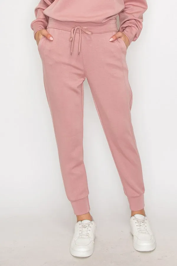 Women’s Sporty Chic Scuba Joggers