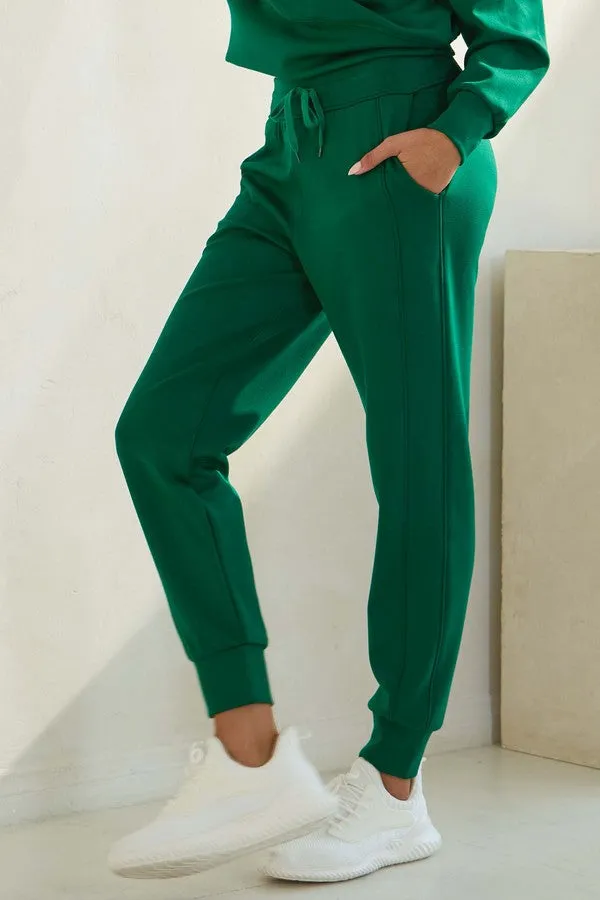 Women’s Sporty Chic Scuba Joggers