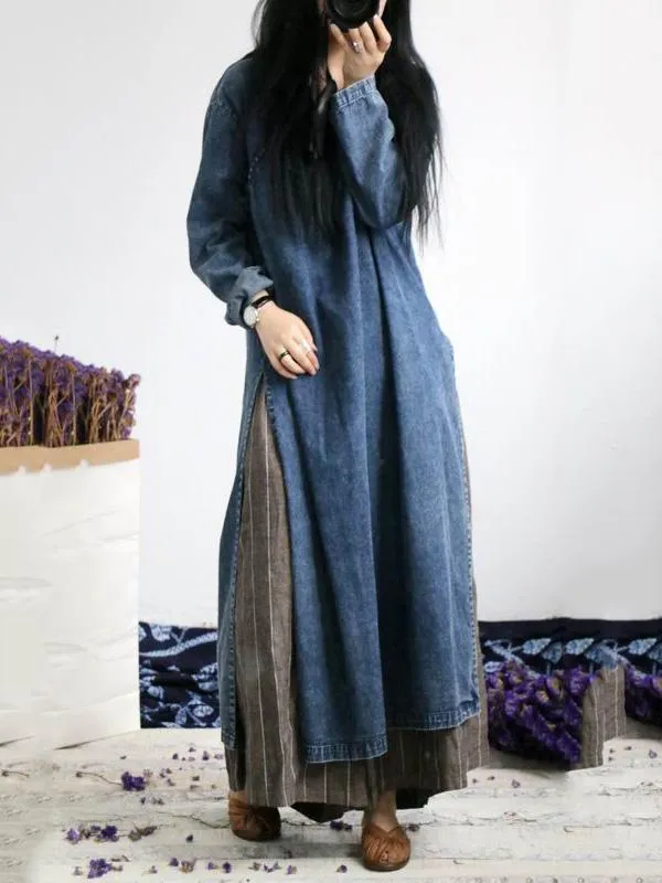 xakxx Super Loose Stripe Wide-leg Pants