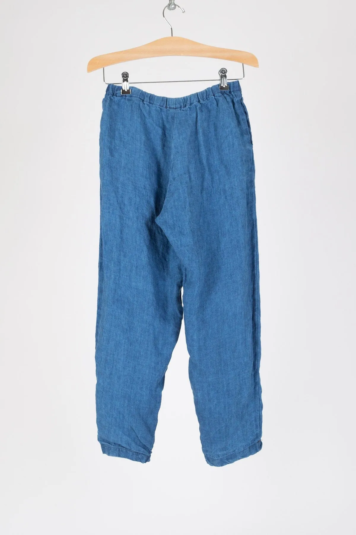Zooey - Indigo Linen Twill